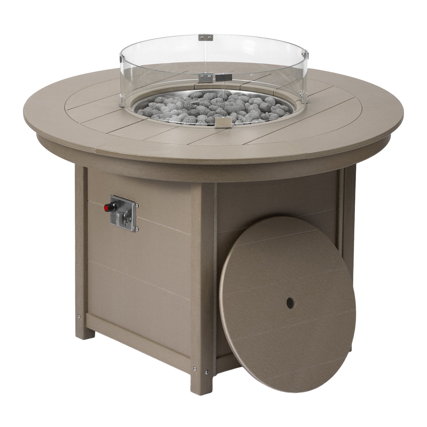Sedona Round 47" Dining Fire Pit Table