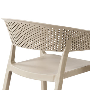 Polyform Stacking Dining Arm Chair (Set of 2)