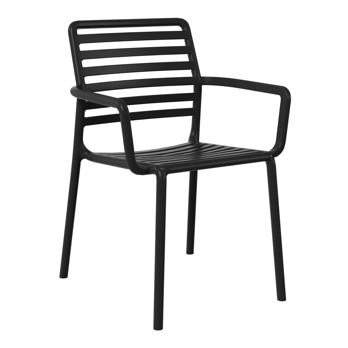 Polyform Stacking Dining Arm Chair (Set of 4)