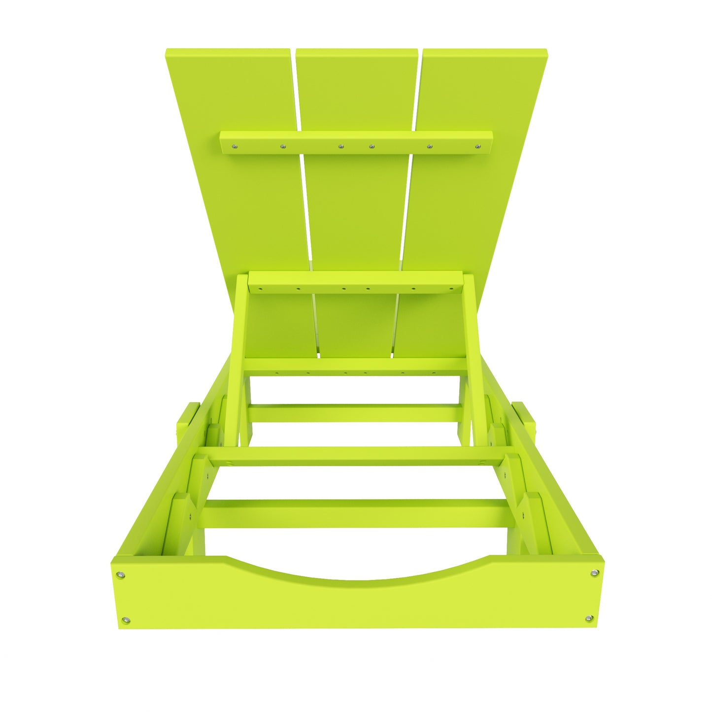 Malibu Modern All-Weather Outdoor Reclining Sun Lounger With Wheels