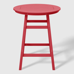 Stockholm All-Weather Outdoor 35" Round Bar Table (42" Height)