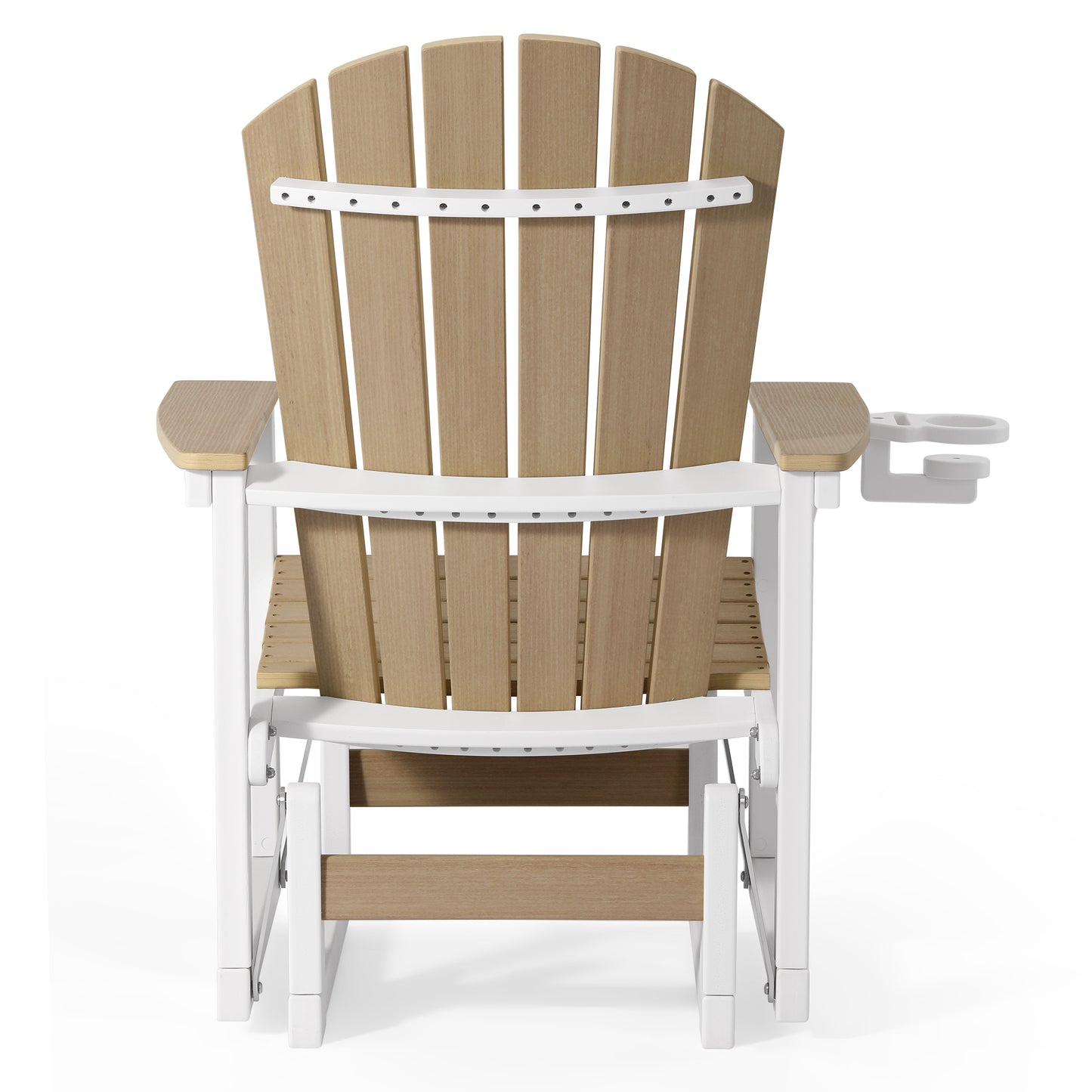 Heritage Ridge Adirondack Glider With Cup Holder
