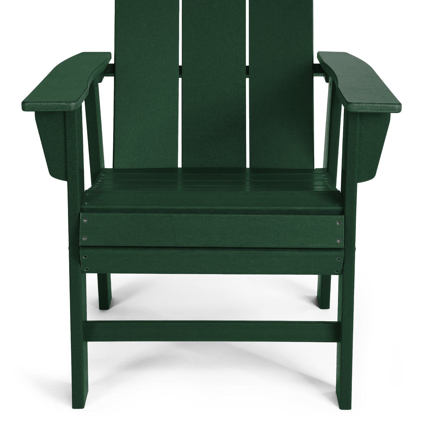 Malibu Modern All-Weather Outdoor Contoured Adirondack Dining Chair