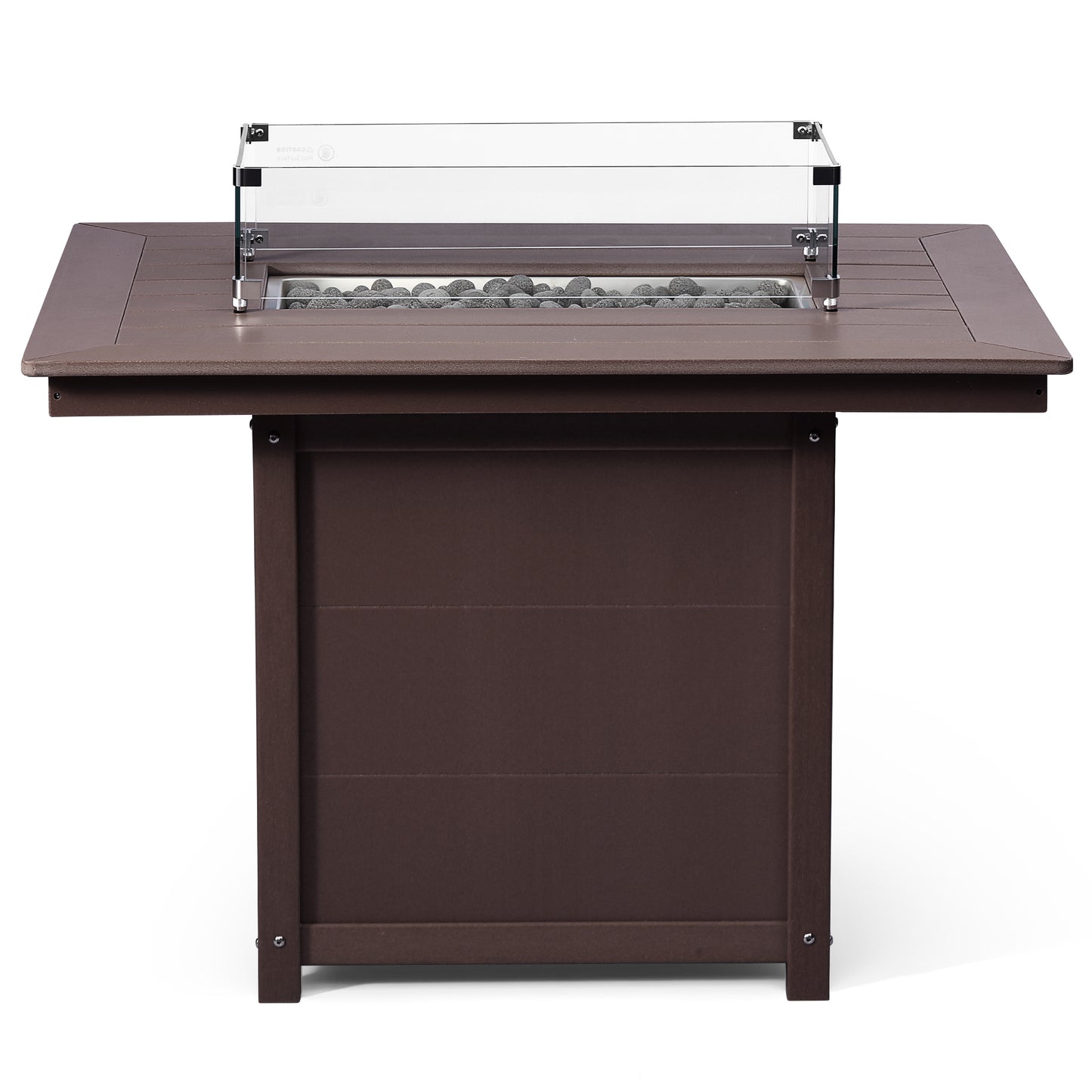 Sedona Rectangular 34" X 46" Dining Fire Pit Table