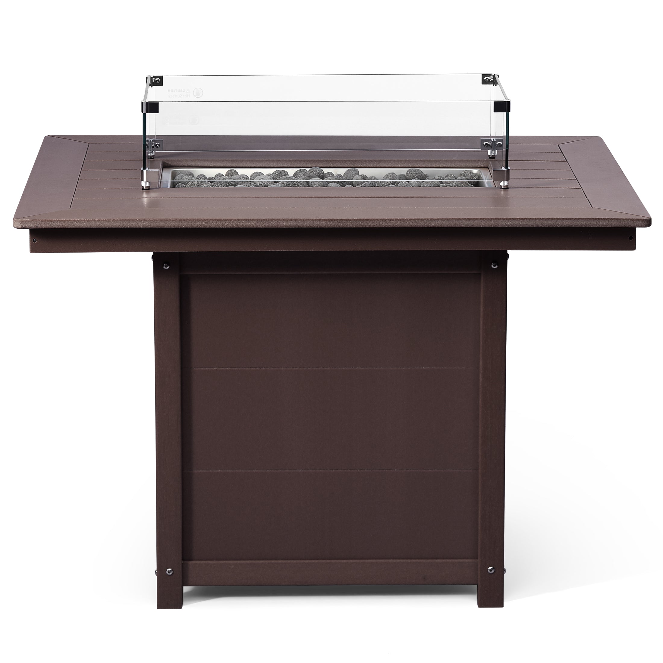 Sedona Rectangular 34" X 46" Dining Fire Pit Table