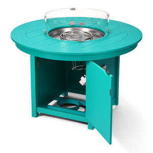 Sedona Round 47" Dining Fire Pit Table