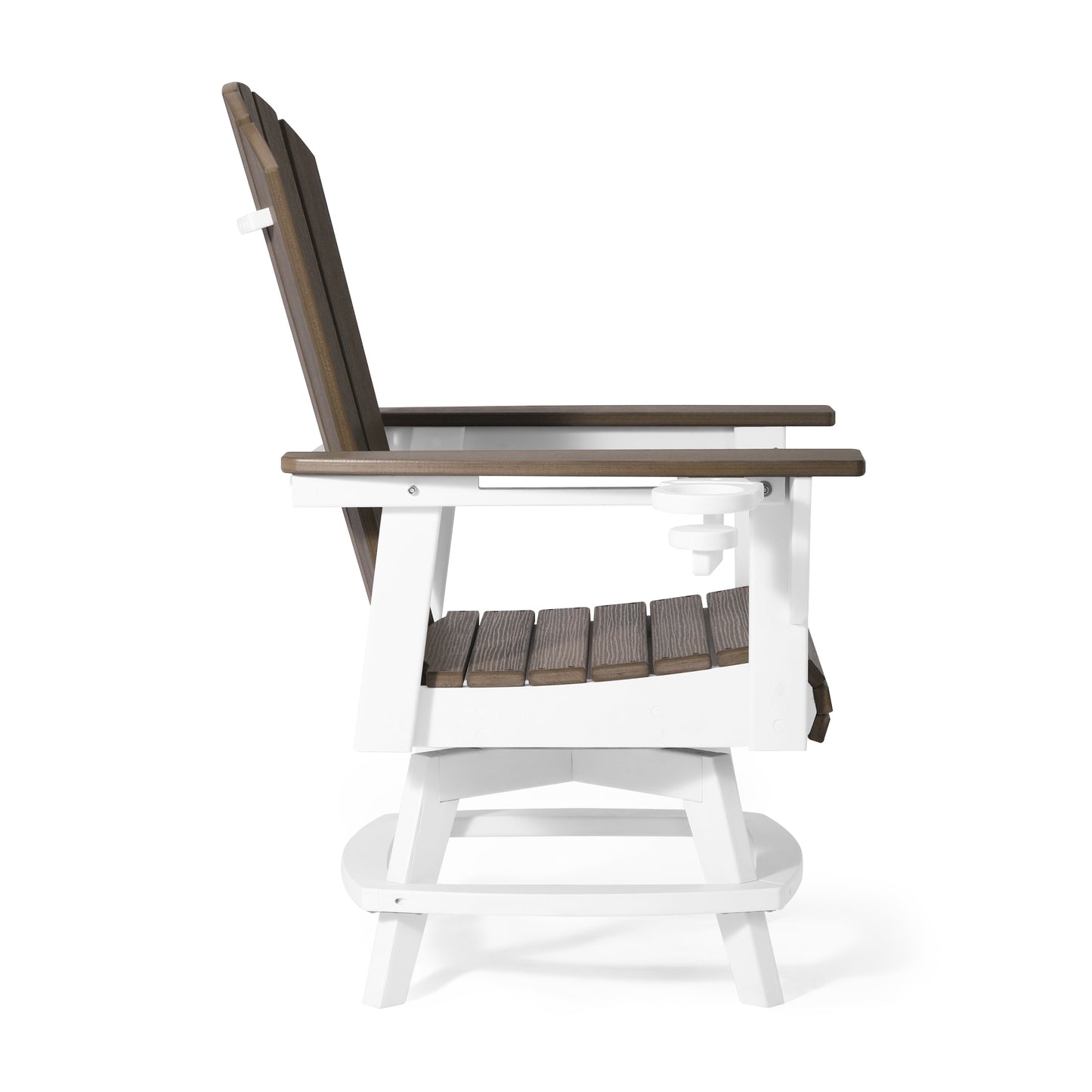 Heritage Ridge Adirondack Swivel Dining Chair With Cup Holder