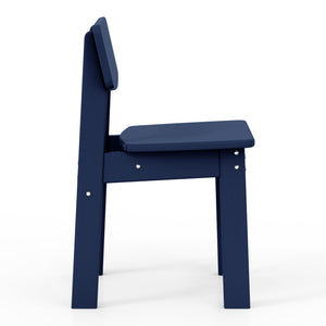 Tiny Terraces Essentials Kids' All-Weather Outdoor Dining Chair (Set of 2)