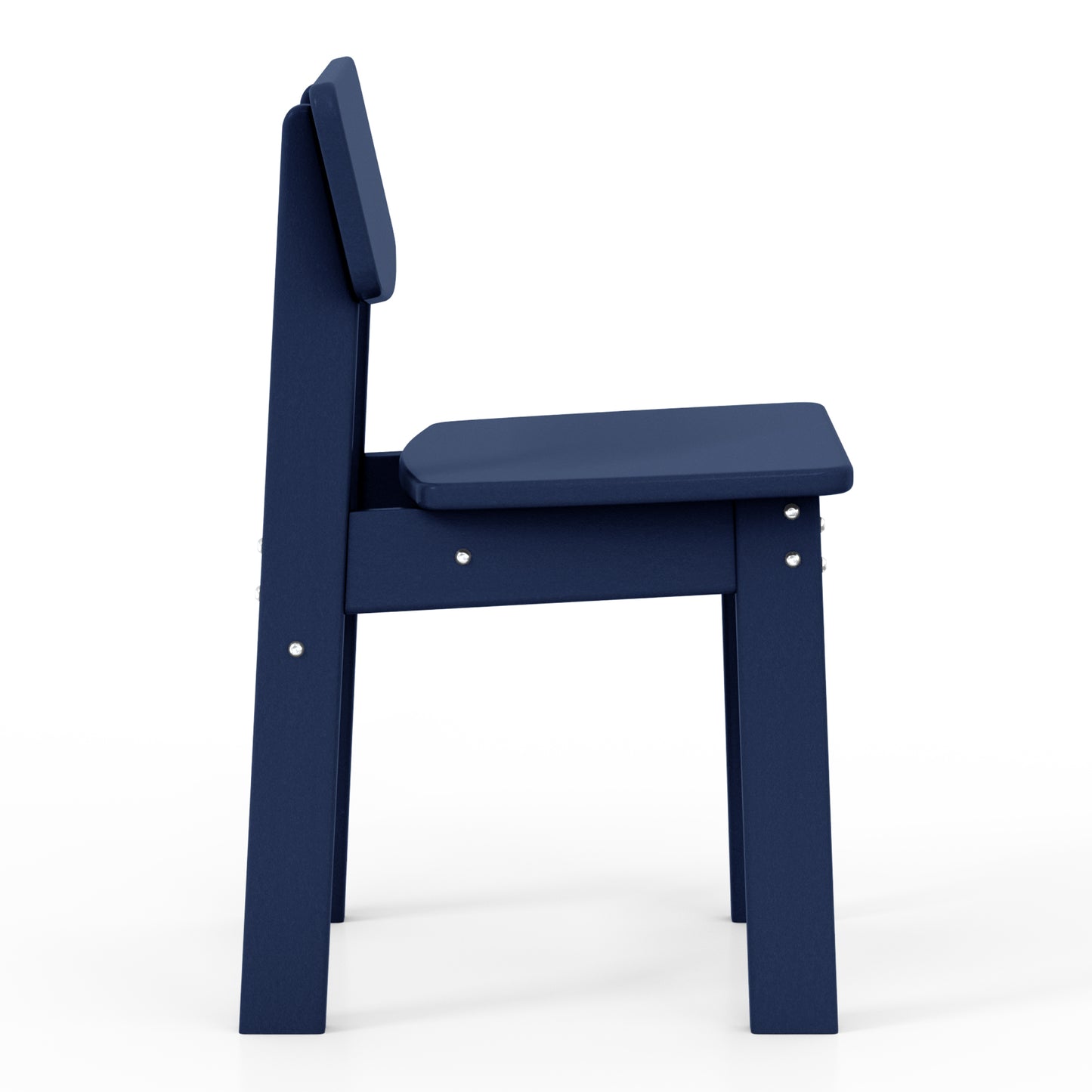 Tiny Terraces Essentials Kids' All-Weather Outdoor Dining Chair (Set of 2)