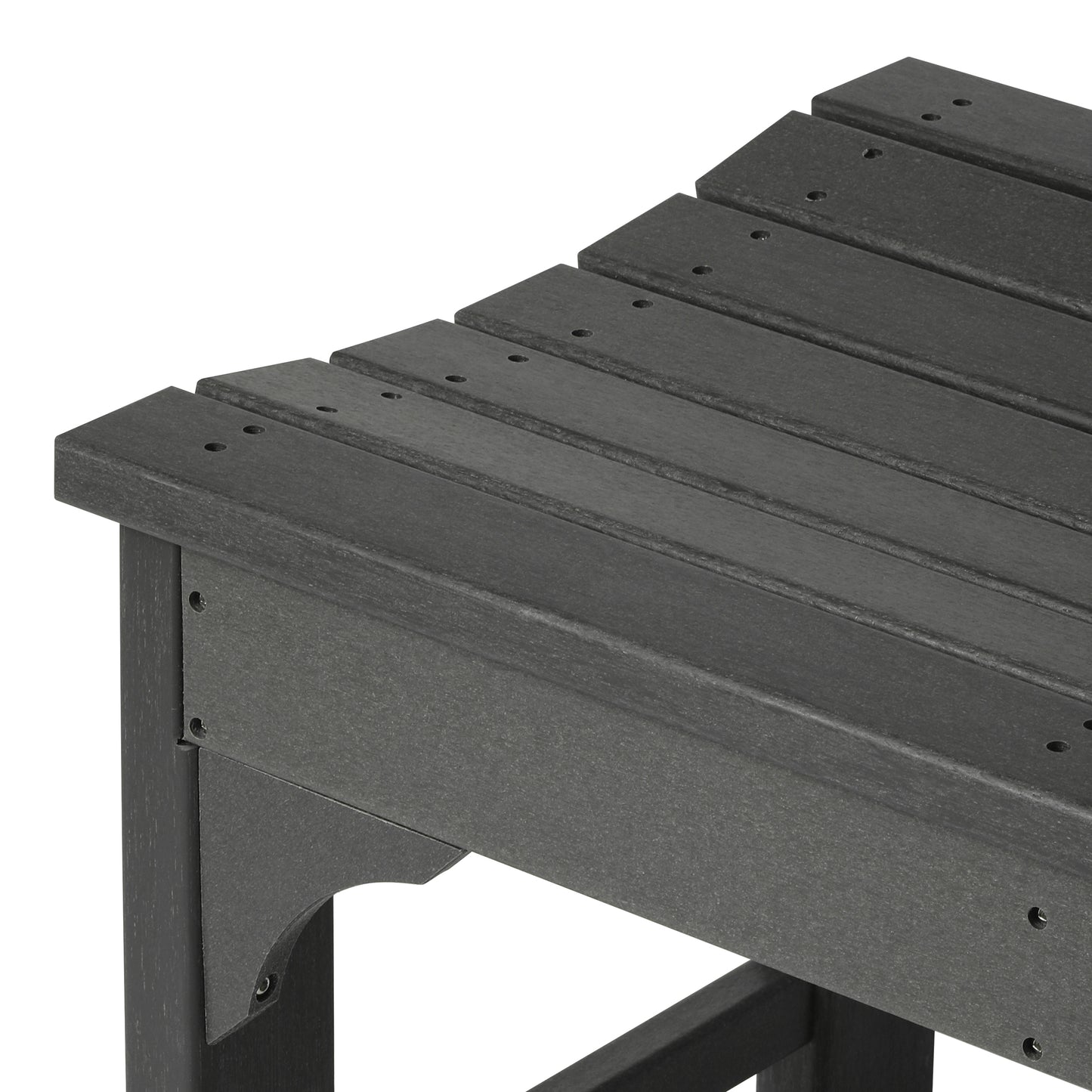 Concord All-Weather Outdoor Garden Backless Bench (46" Wide)