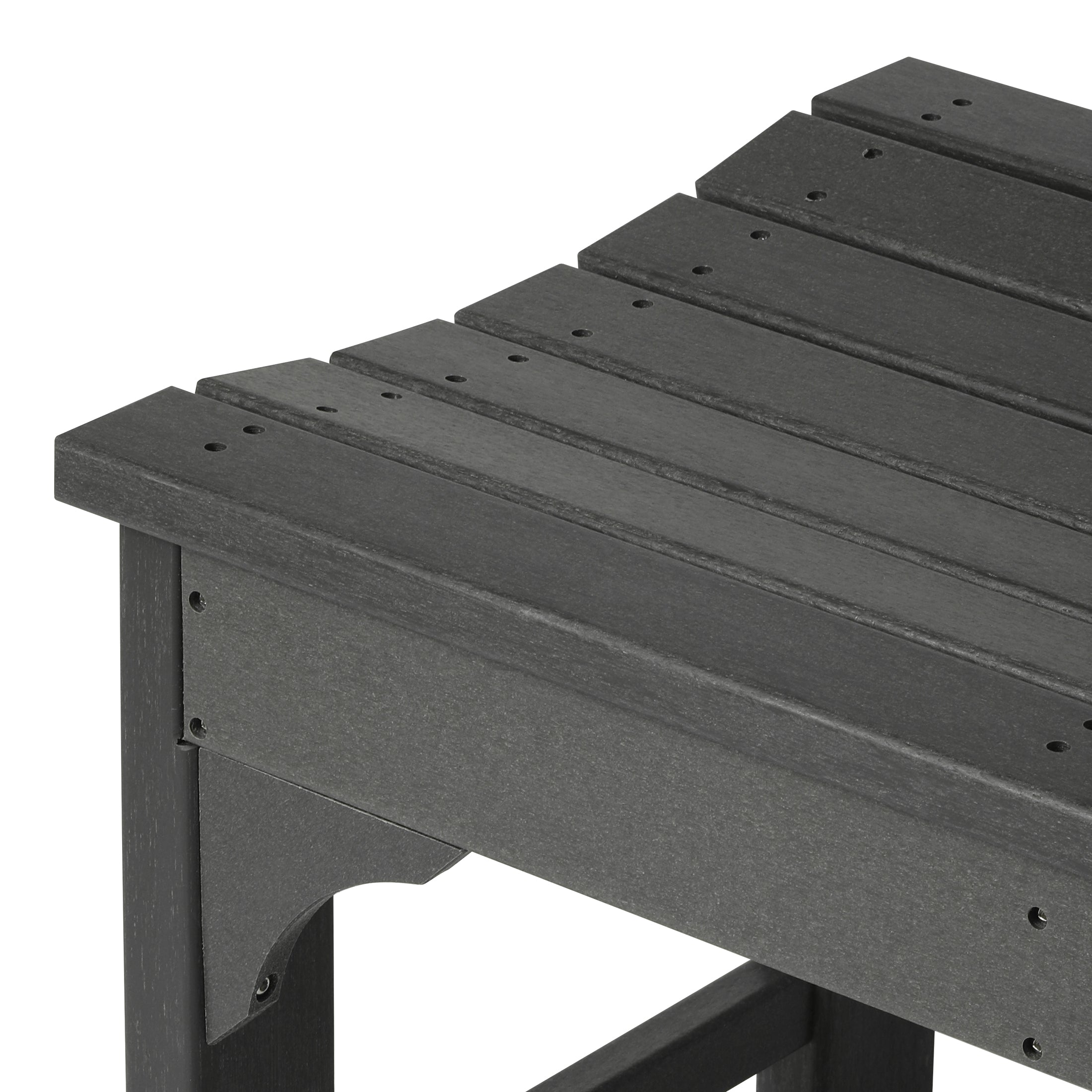 Concord All-Weather Outdoor Garden Backless Bench (46" Wide)