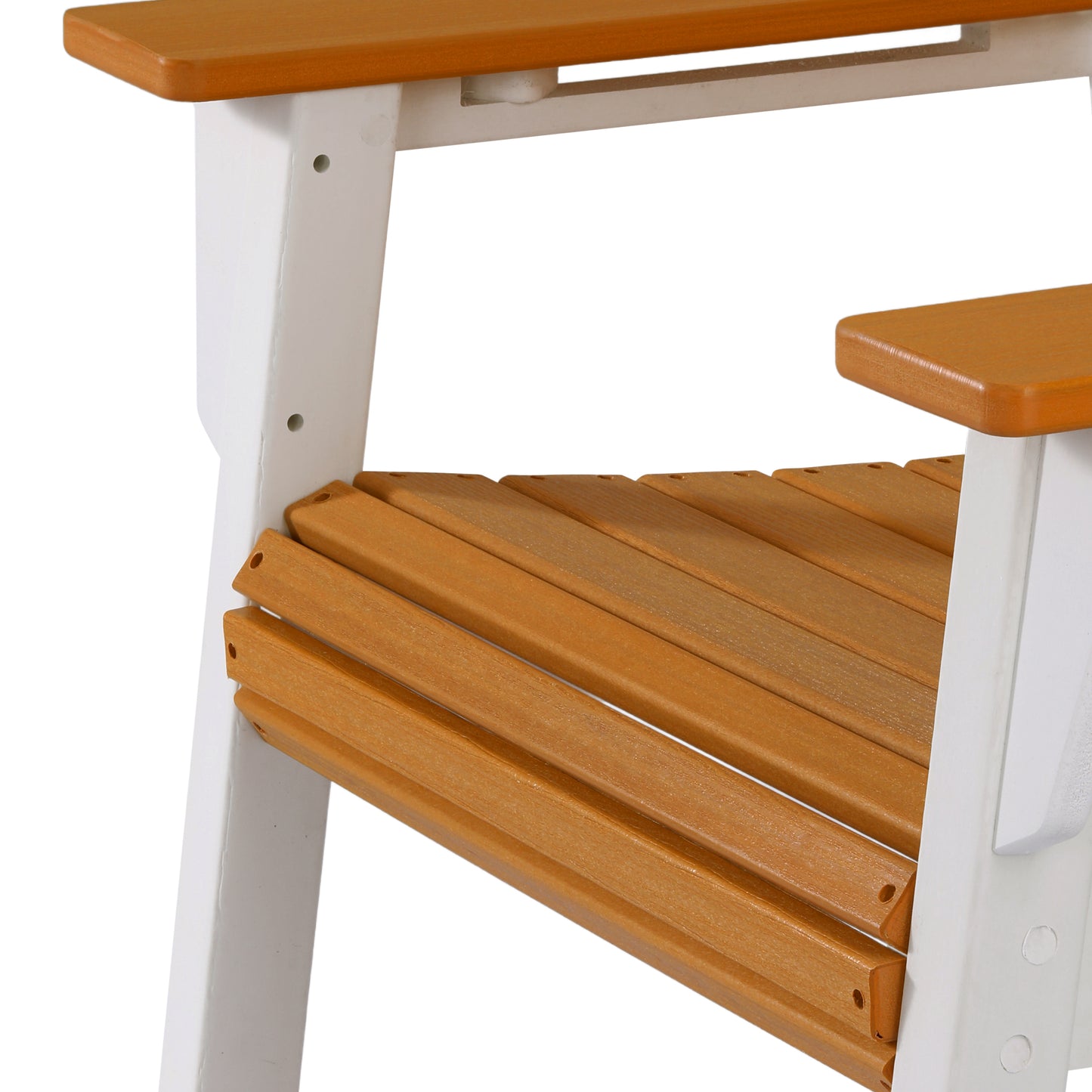 Heritage Ridge Adirondack Bar Chair With Cup Holder