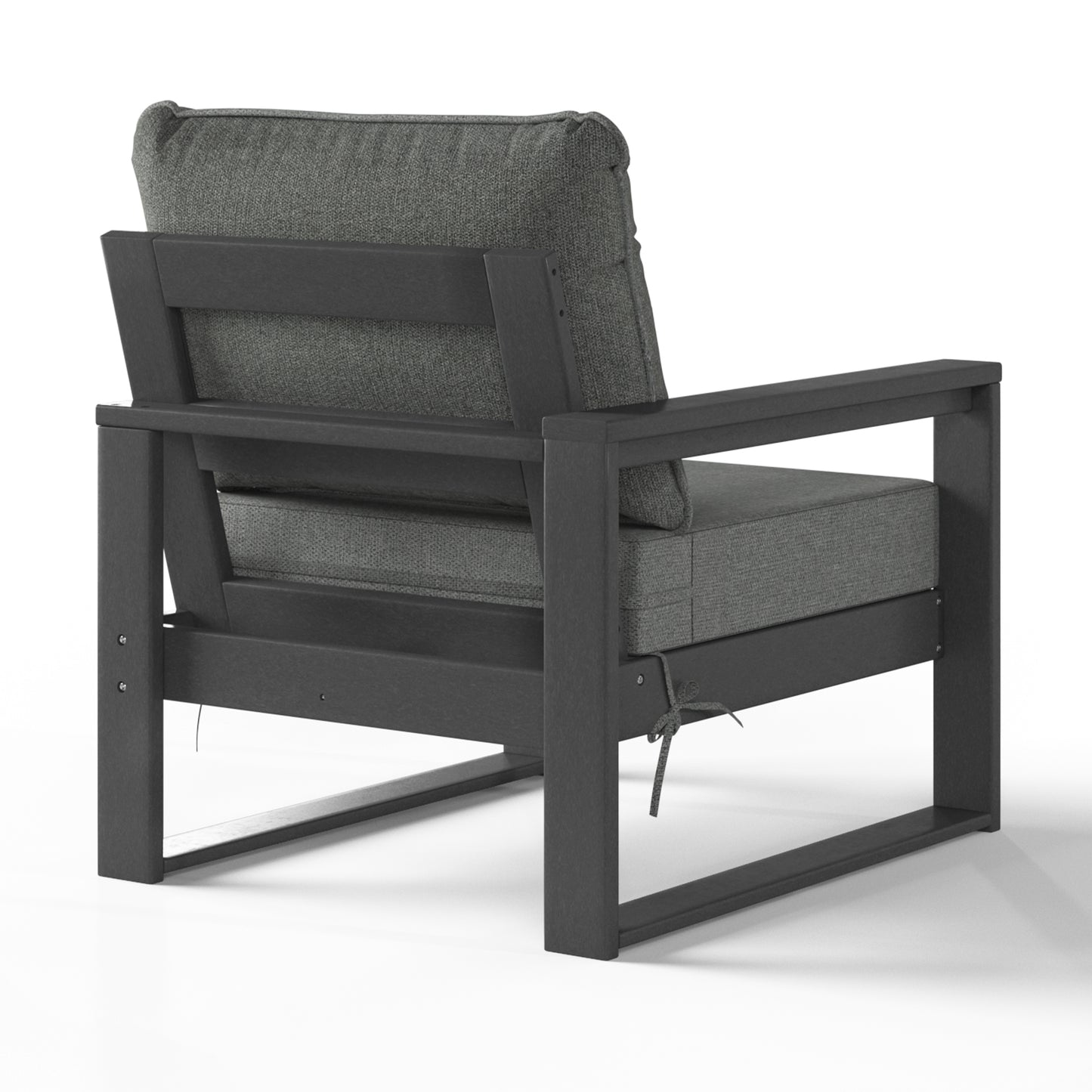 Signature All-Weather Outdoor Modular Patio Deep Seating Left Arm Chair (Left Arm Sectional Seat)