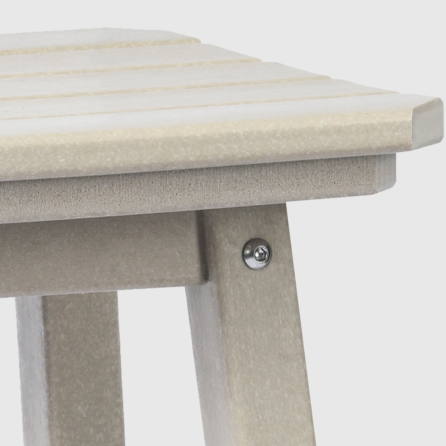 Stockholm All-Weather Outdoor Square Bar Stool (29" Height)