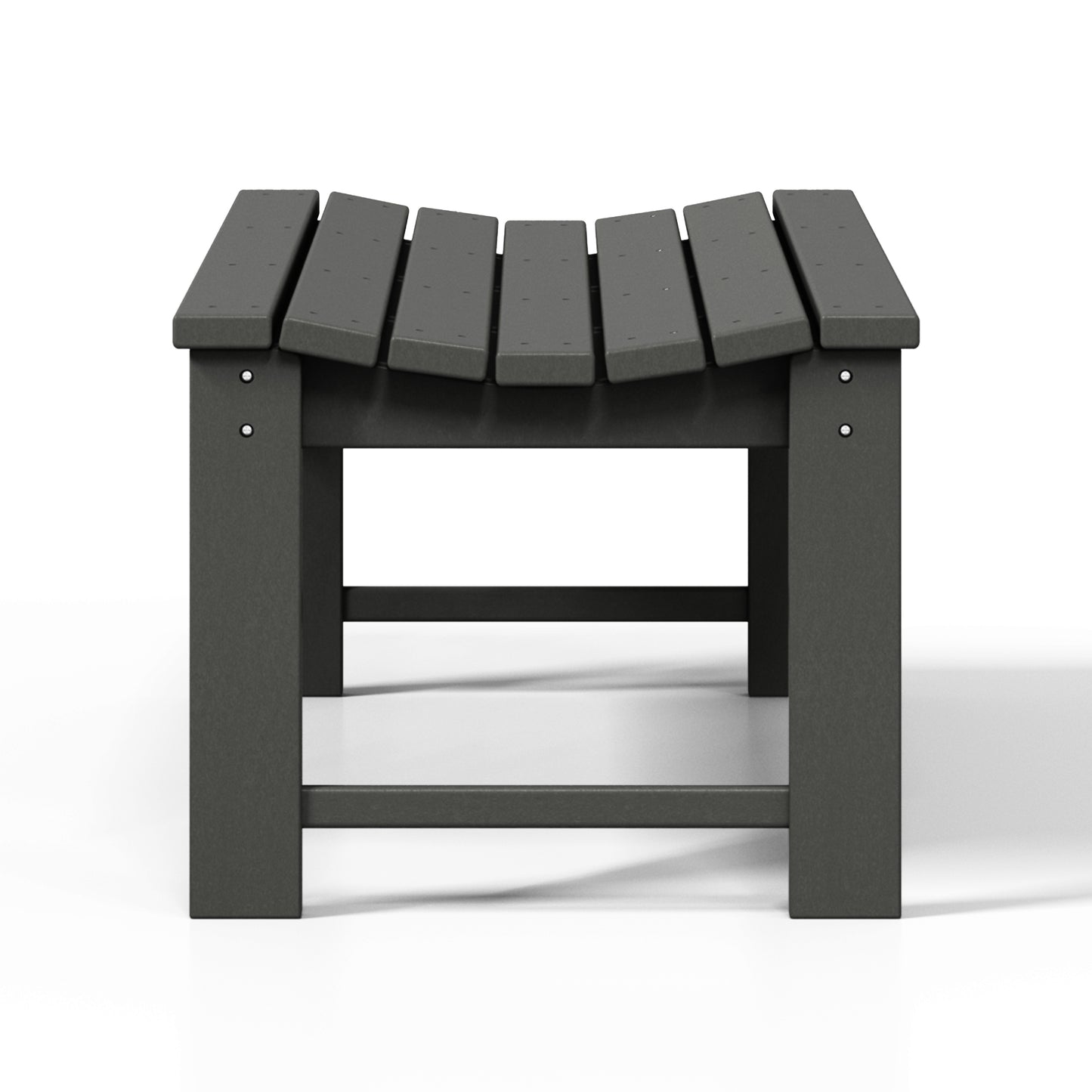Concord All-Weather Outdoor Garden Backless Bench (46" Wide)