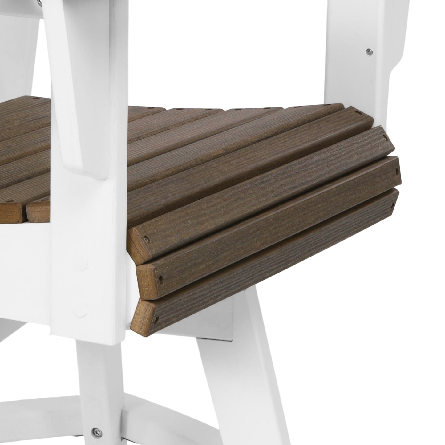 Heritage Ridge Adirondack Swivel Counter Chair With Cup Holder