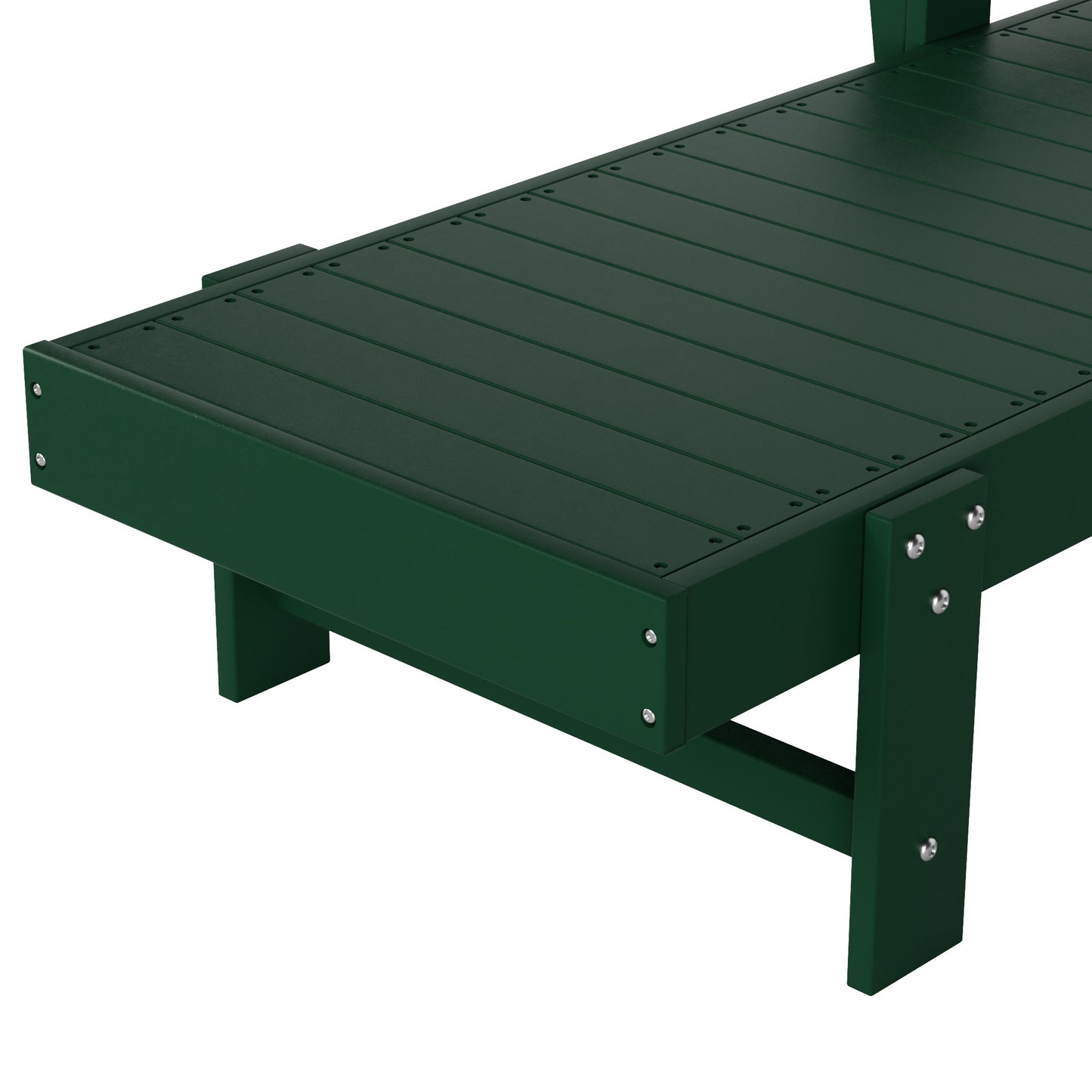 Chatham All-Weather Outdoor Adirondack Reclining Sun Lounger With Arms Rests & Wheels