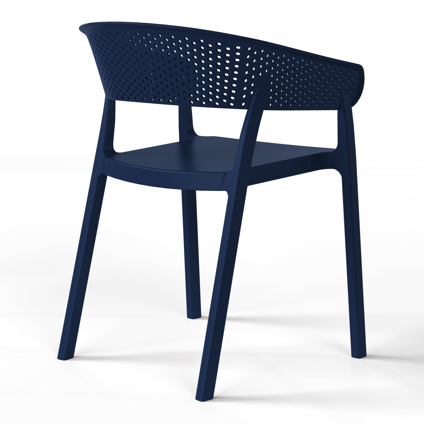 Polyform Stacking Dining Arm Chair (Set of 2)