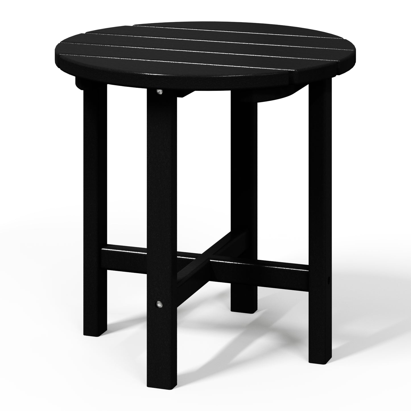 Tuscany All-Weather Outdoor Round Side Table (18" Height)