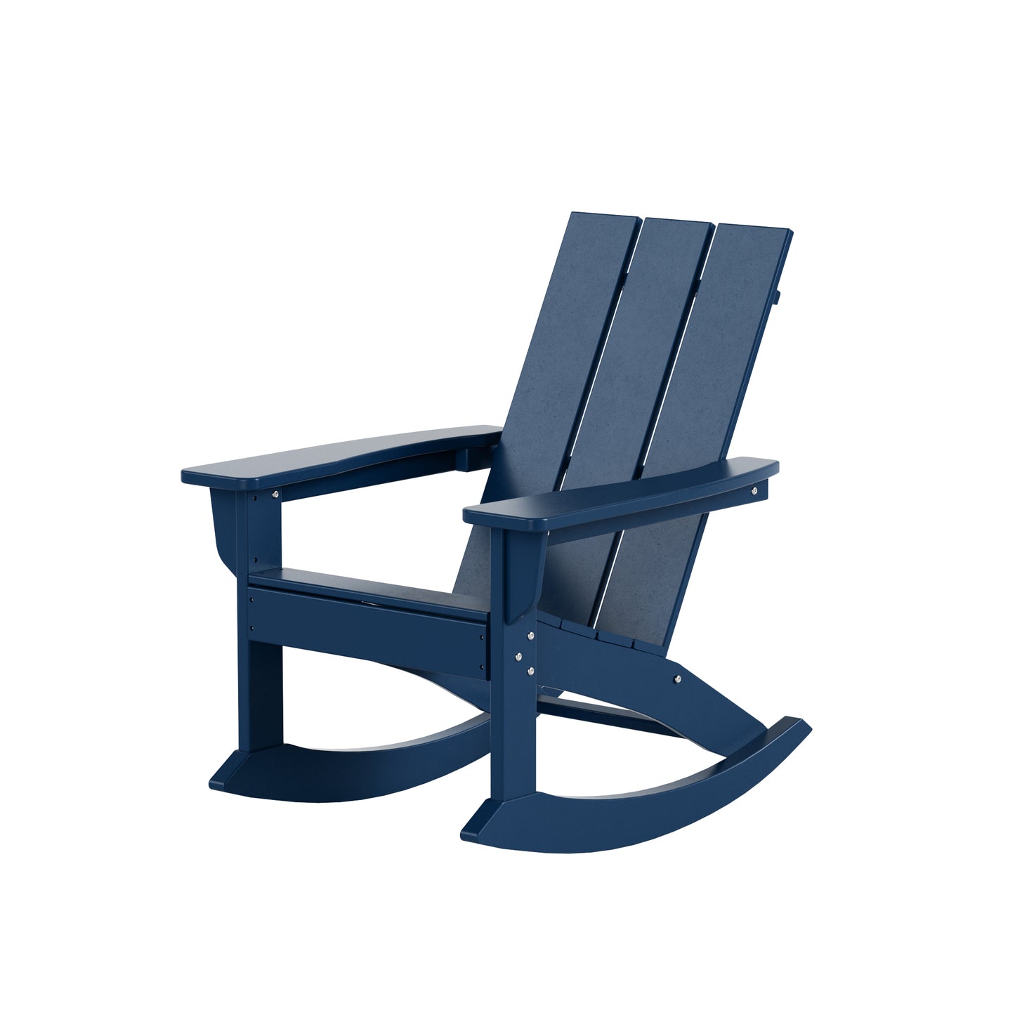 Malibu Modern All-Weather Outdoor Rocking Adirondack Chair