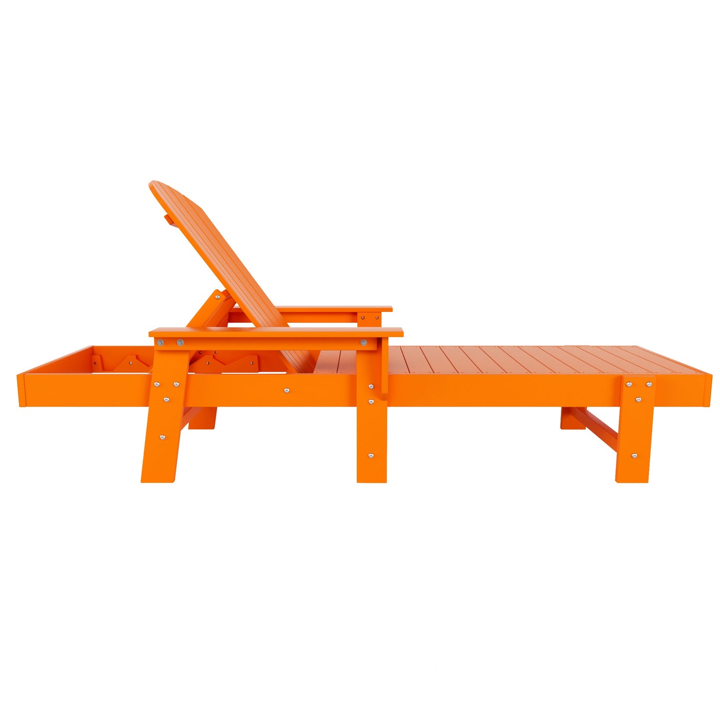 Westport Classic All-Weather Outdoor Adirondack Reclining Sun Lounger With Arms Rests