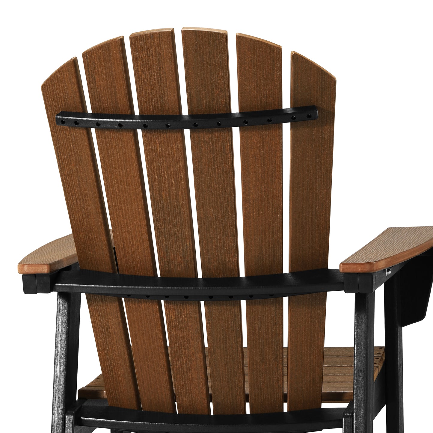 Heritage Ridge Adirondack Swivel Counter Chair With Cup Holder