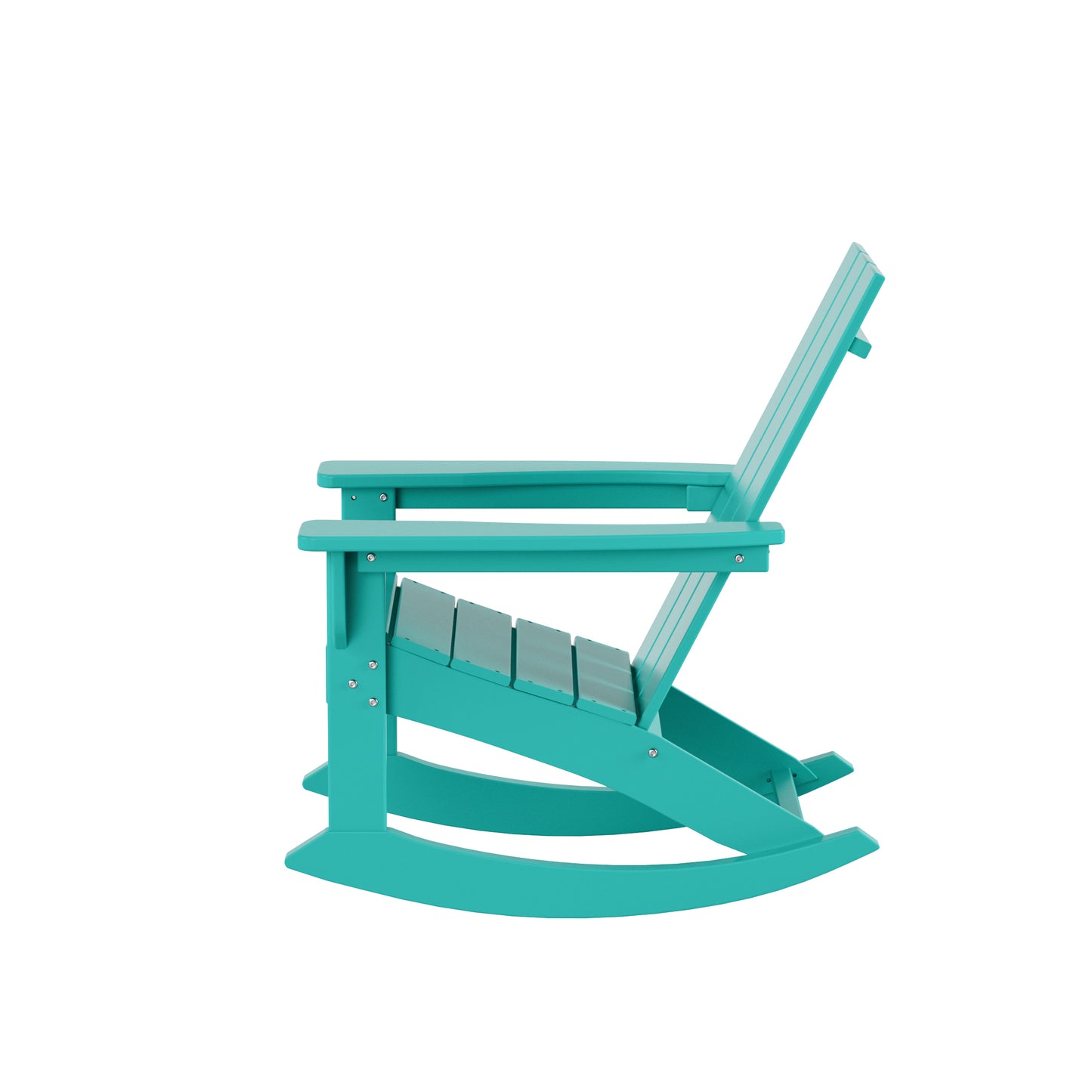 Malibu Modern All-Weather Outdoor Rocking Adirondack Chair