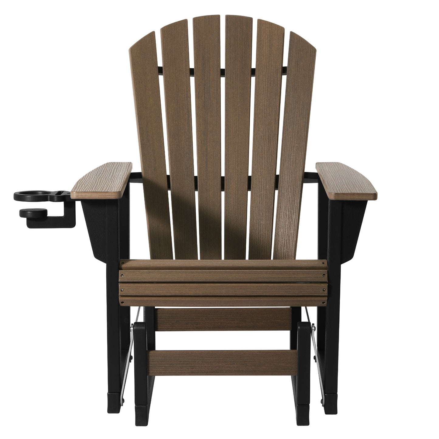 Heritage Ridge Adirondack Glider With Cup Holder