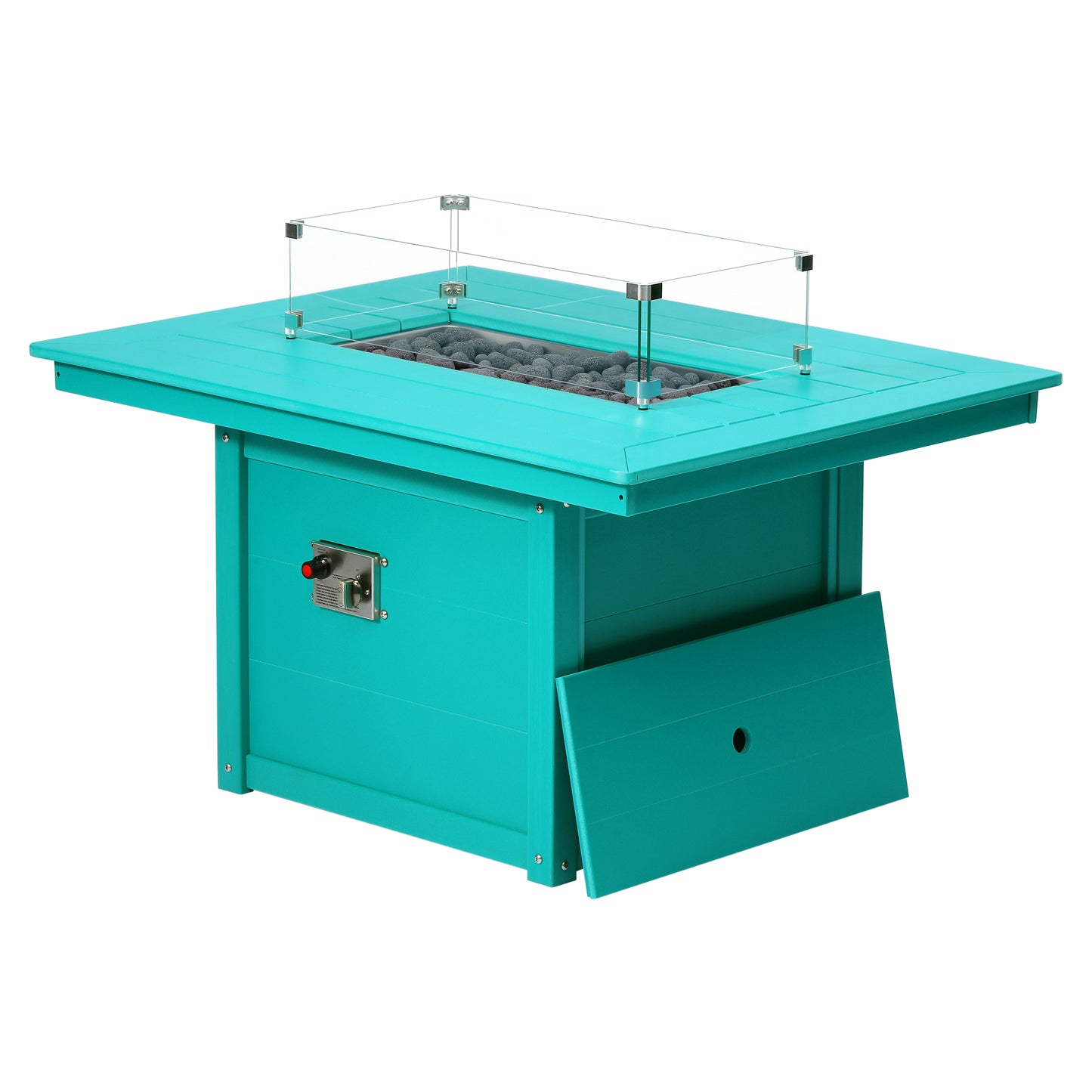 Sedona Rectangular 34" X 46" Fire Pit Table