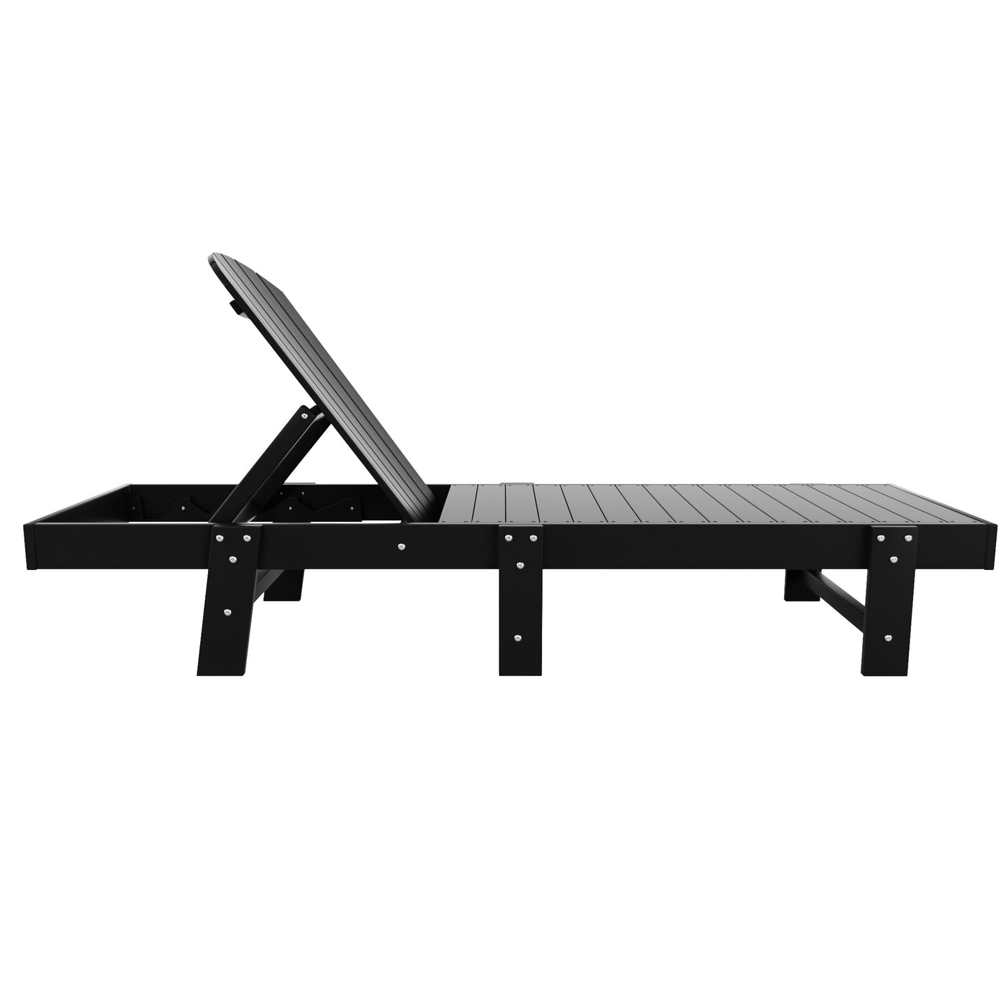 Westport Classic All-Weather Outdoor Adirondack Reclining Sun Lounger