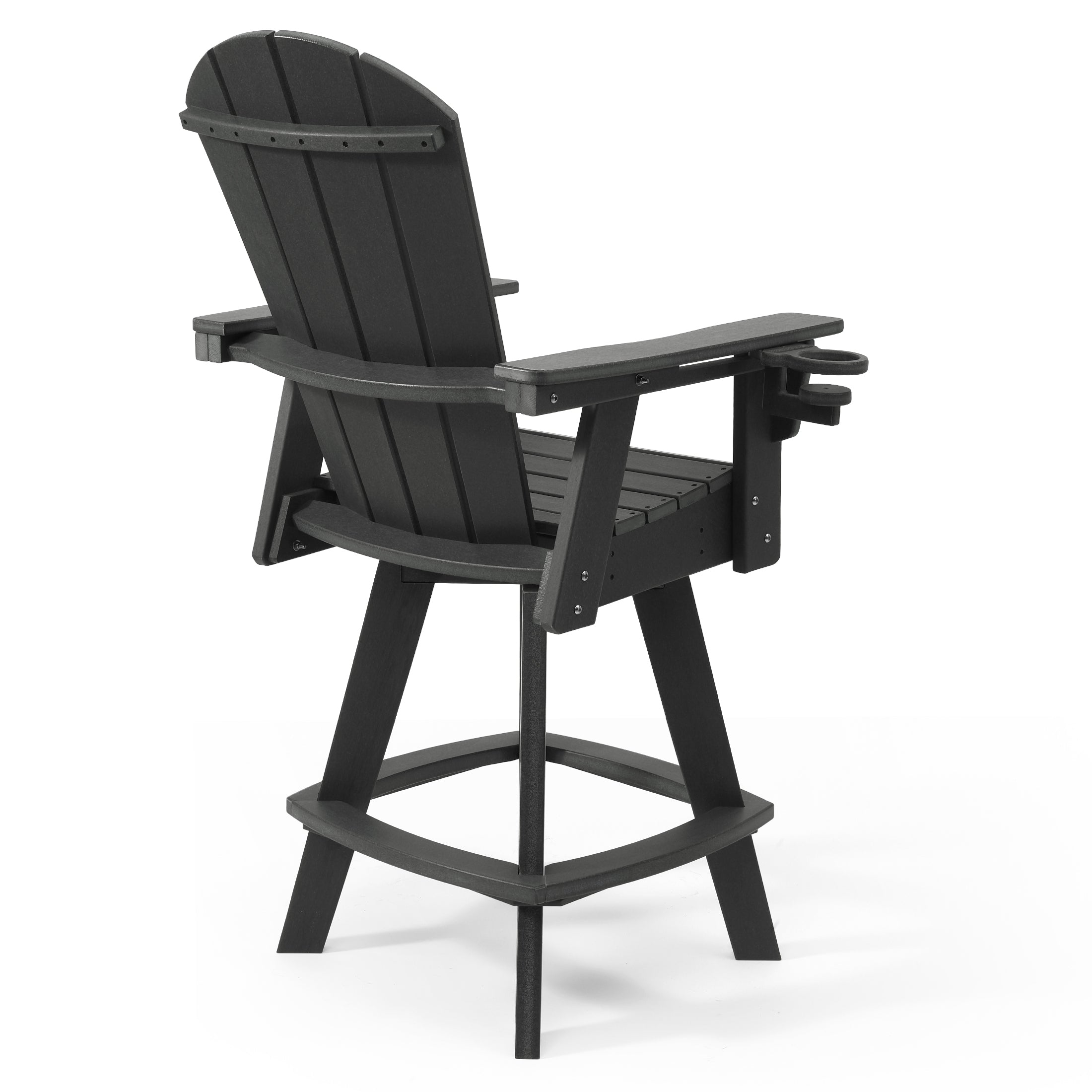 Chatham Adirondack Swivel Bar Chair with Cup Holder