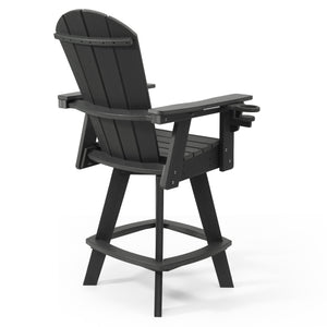 Chatham Adirondack Swivel Bar Chair with Cup Holder