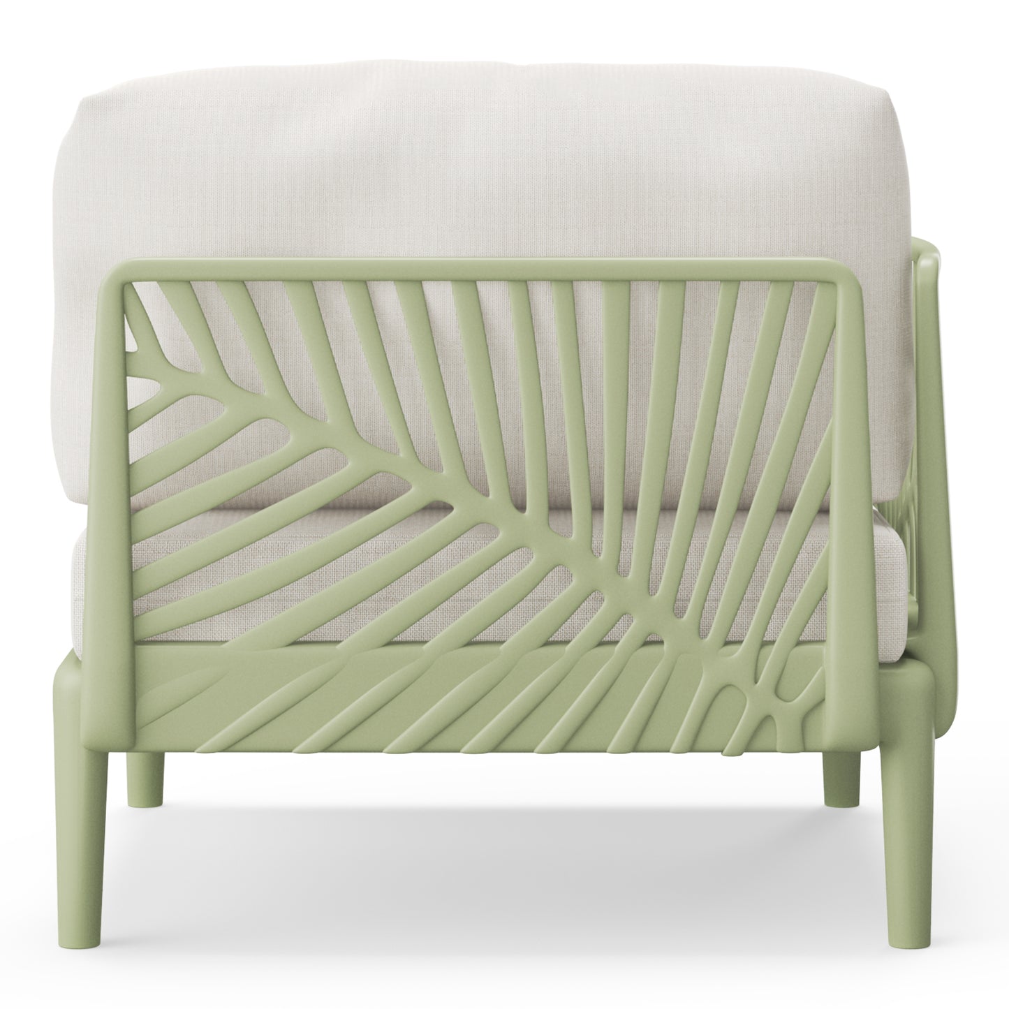 Polyform Deep Seating Left Arm Chair with Cushions