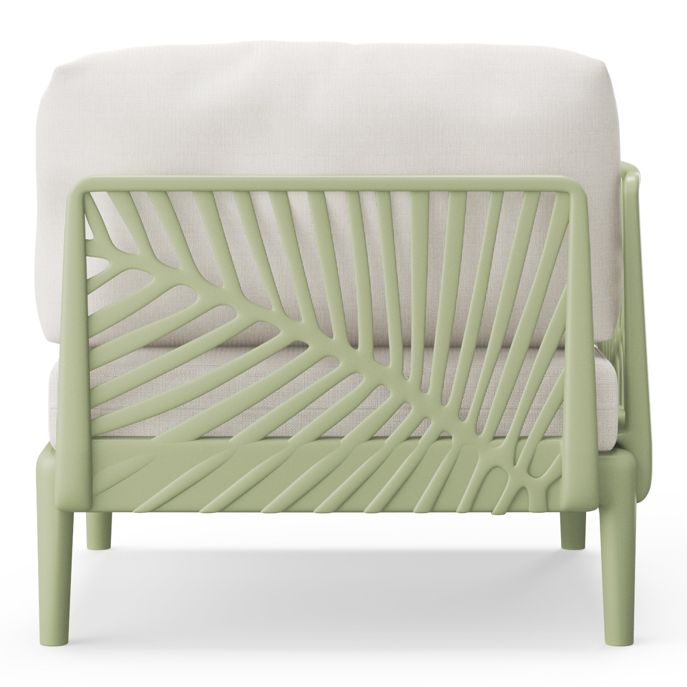 Polyform Deep Seating Left Arm Chair with Cushions