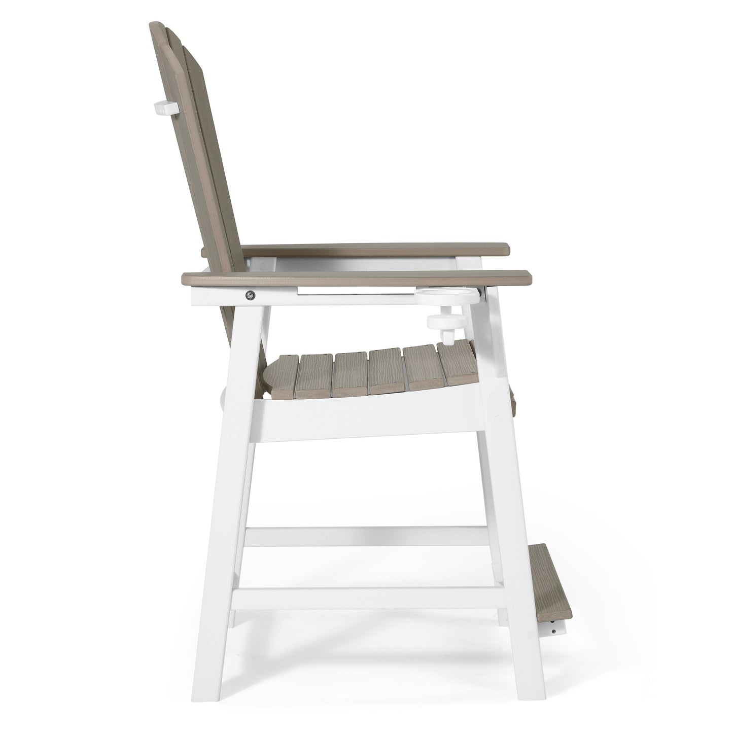 Heritage Ridge Adirondack Counter Height Chair With Cup Holder