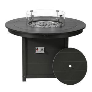 Sedona Round 47" Dining Fire Pit Table