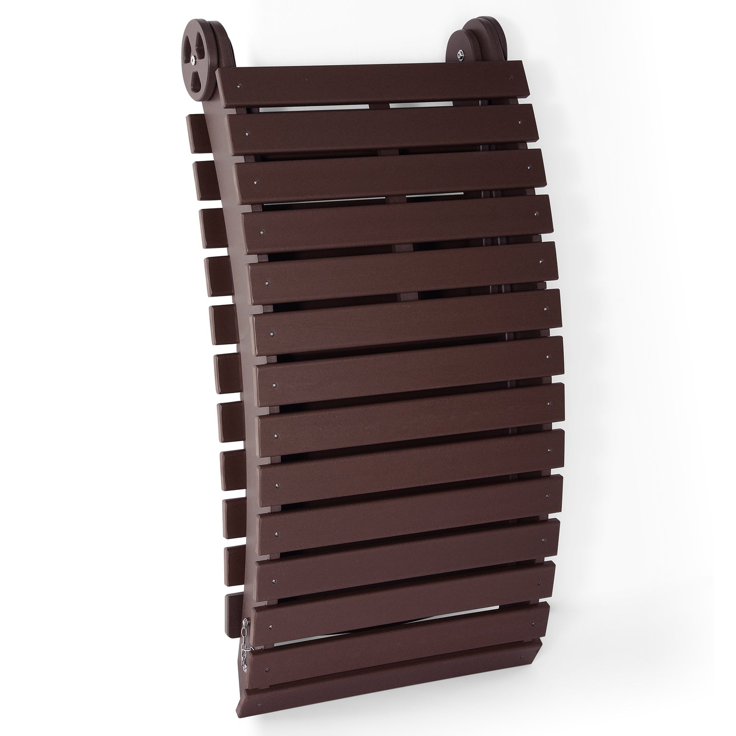Key West Folding Pool Lounge Chair with Wheels