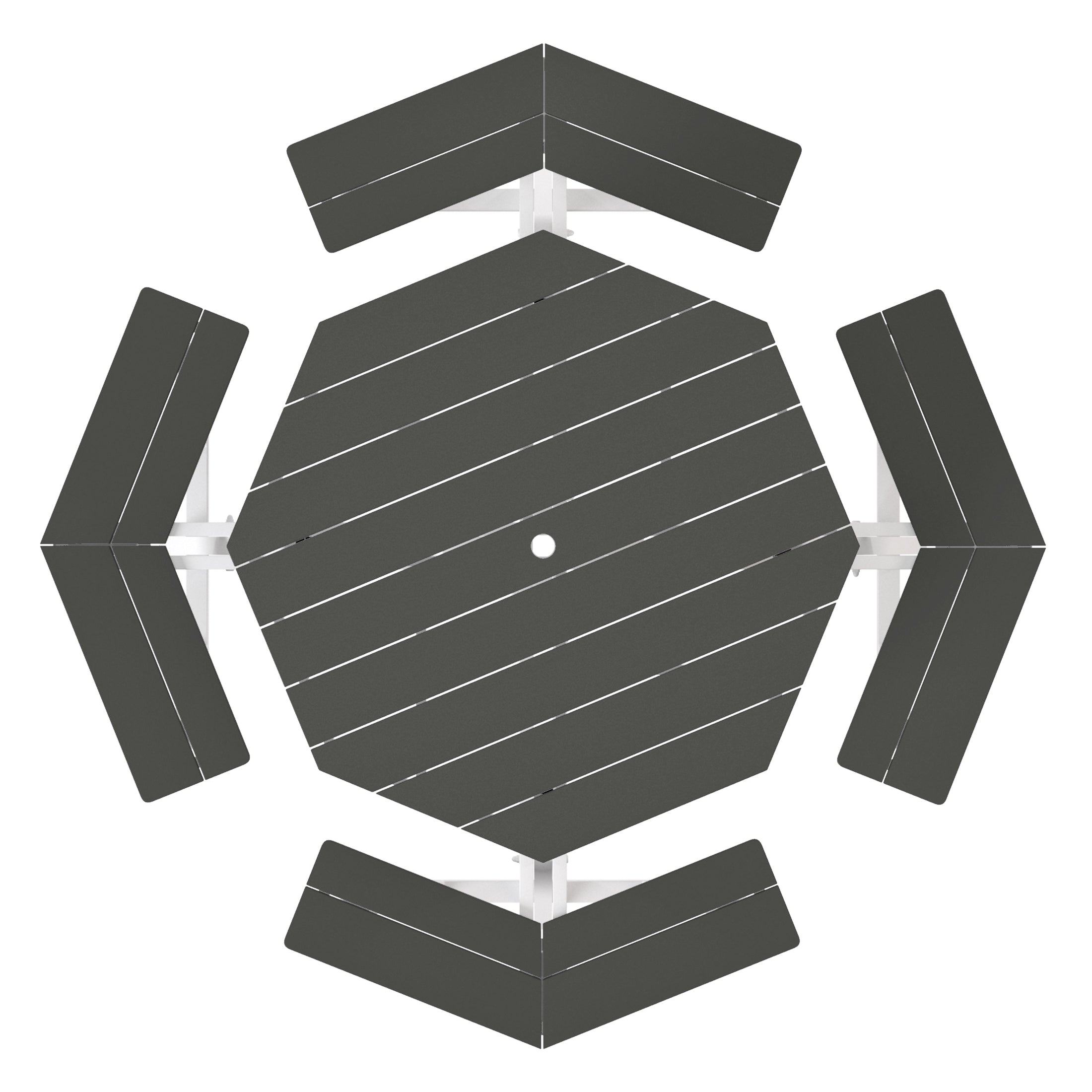 Vista 48" Octagon Picnic Table