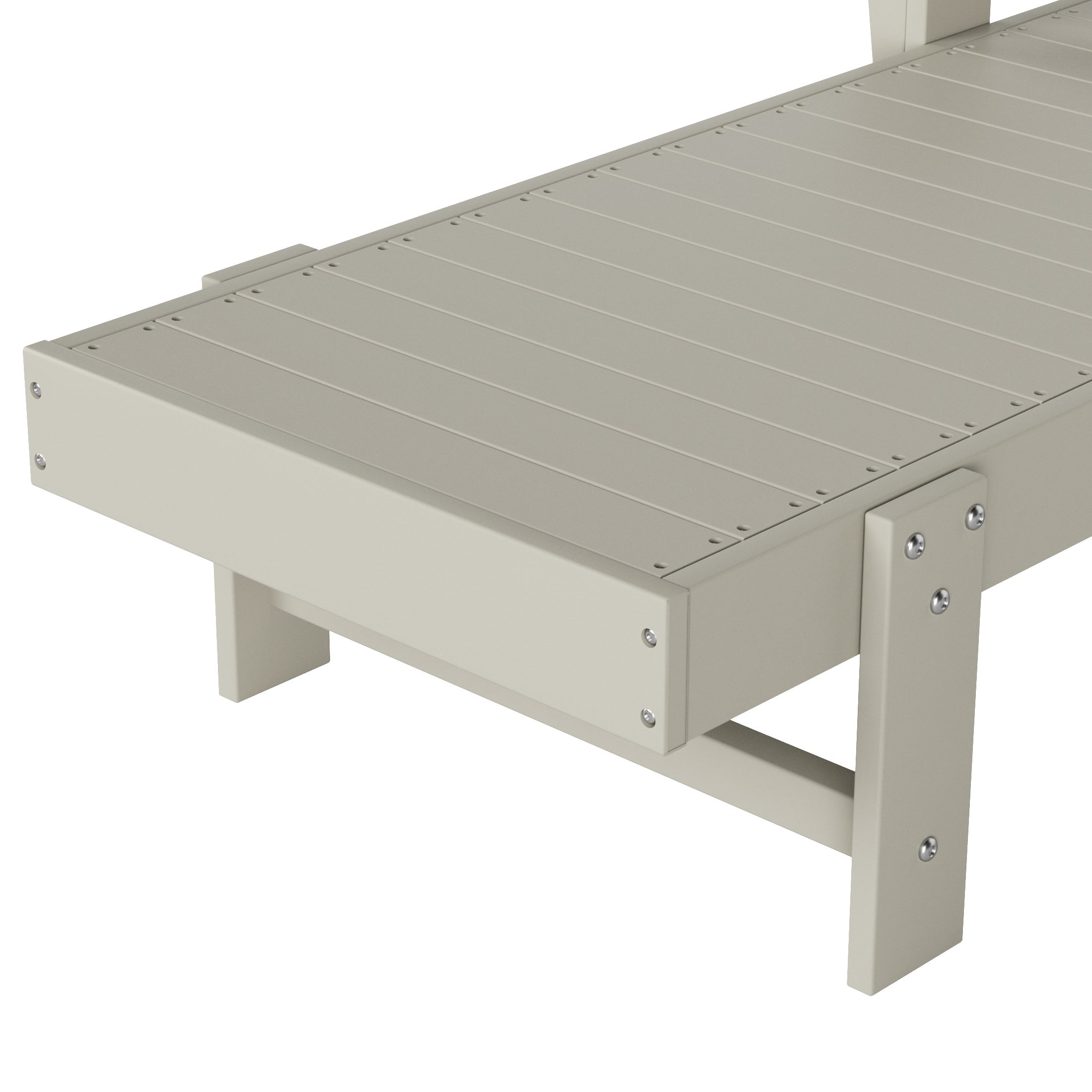 Westport Classic All-Weather Outdoor Adirondack Reclining Sun Lounger With Arms Rests