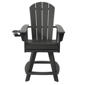 Chatham Adirondack Swivel Counter Chair with Cup Holder