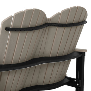 Adirondack 52“ Glider With Cup Holder