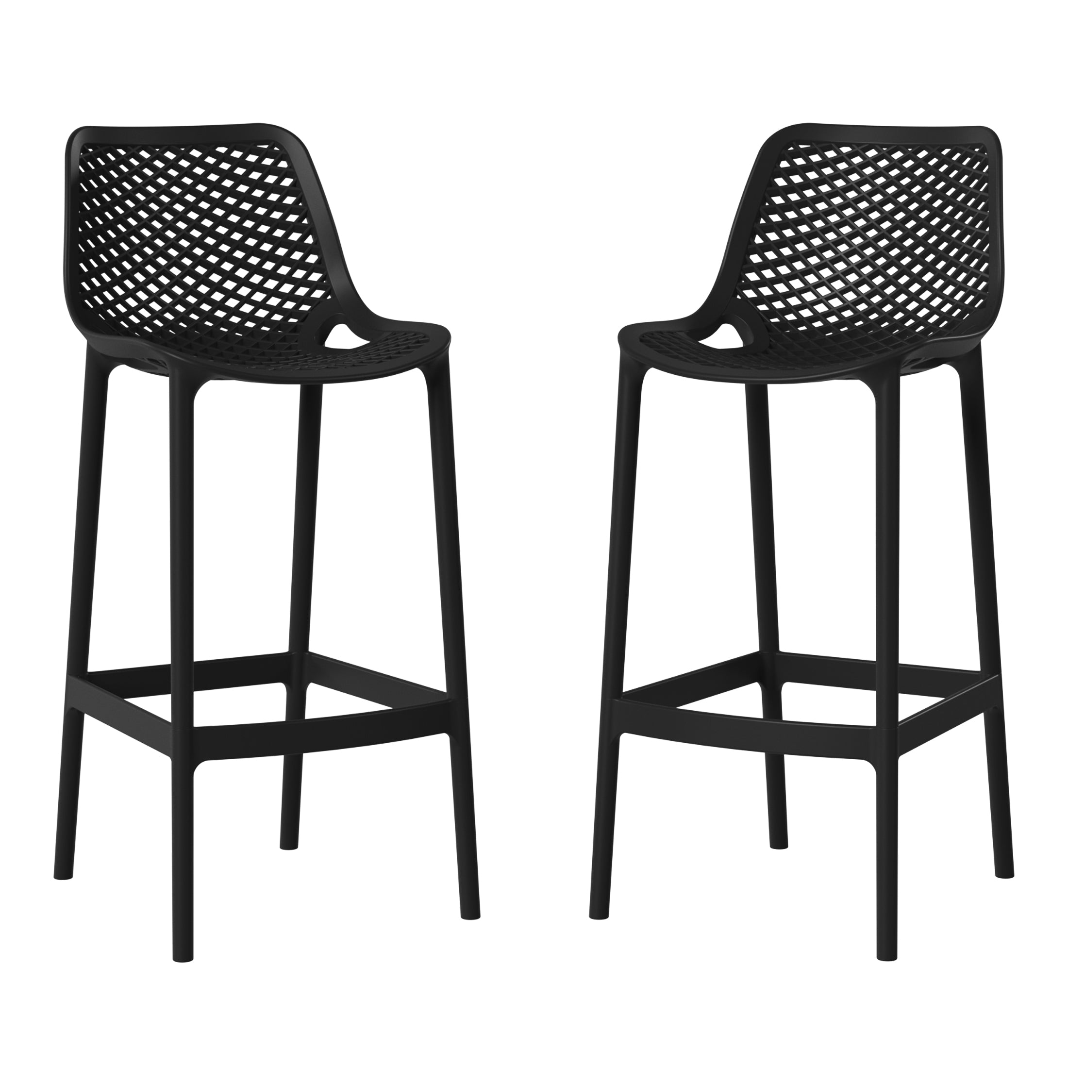 29.5" Outdoor Bar Stool (Set of 2)