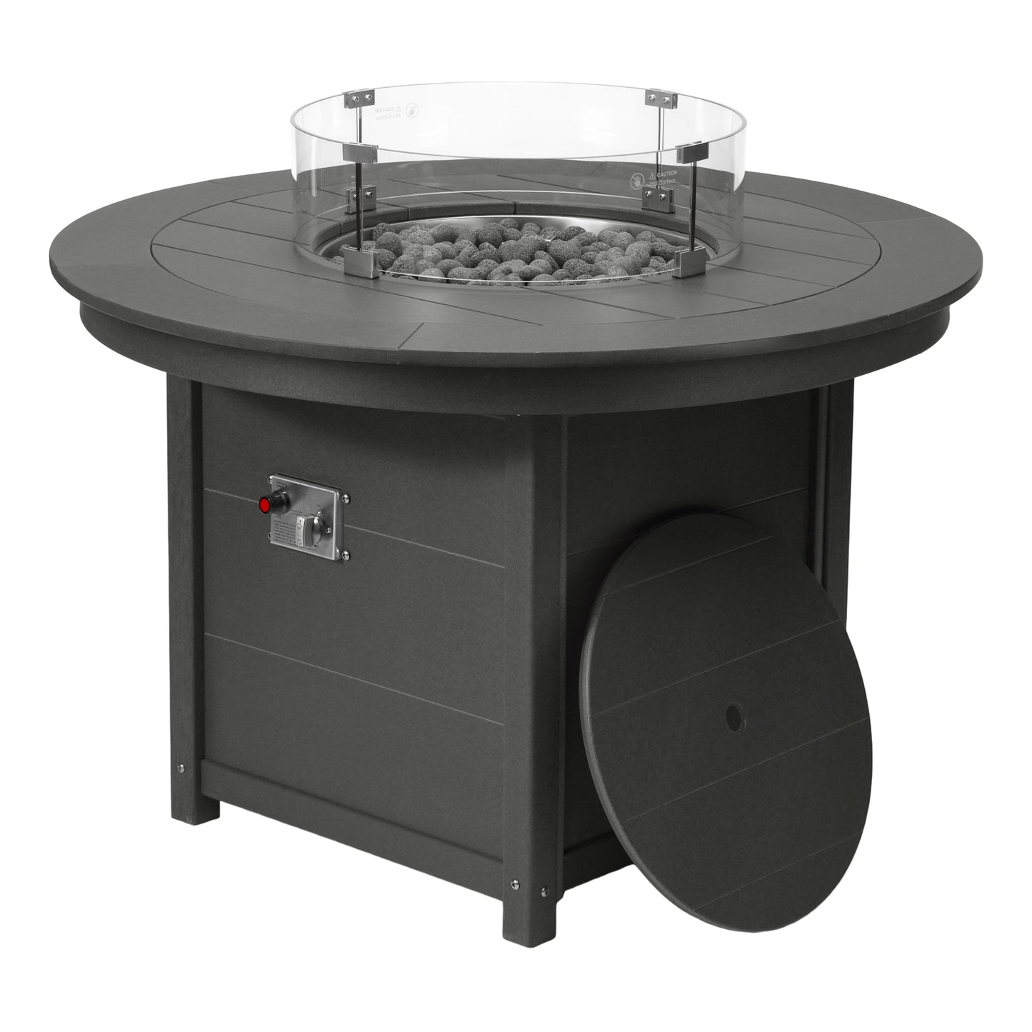 Sedona Round 47" Dining Fire Pit Table