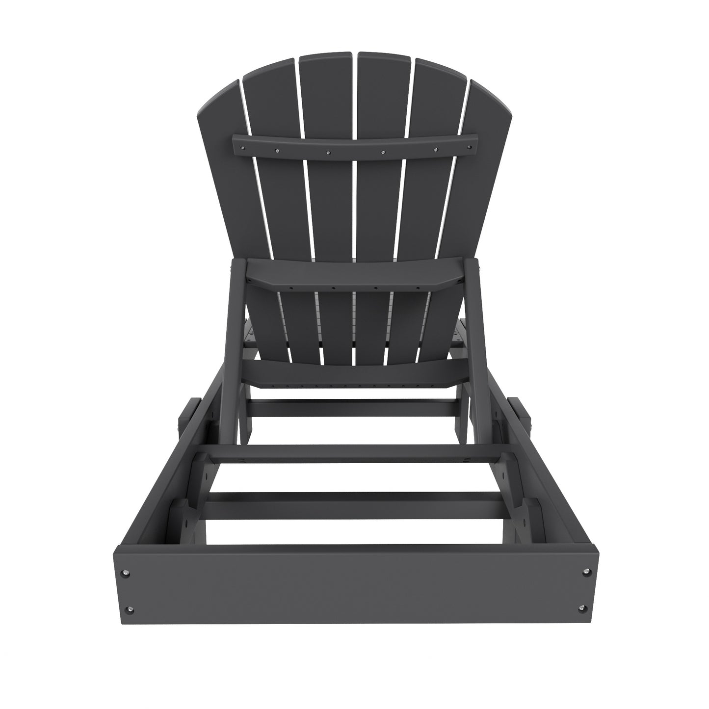 Westport Classic All-Weather Outdoor Adirondack Reclining Sun Lounger