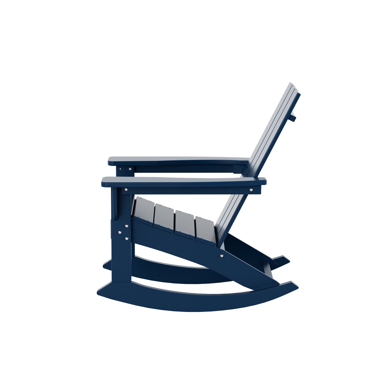 Malibu Modern All-Weather Outdoor Rocking Adirondack Chair
