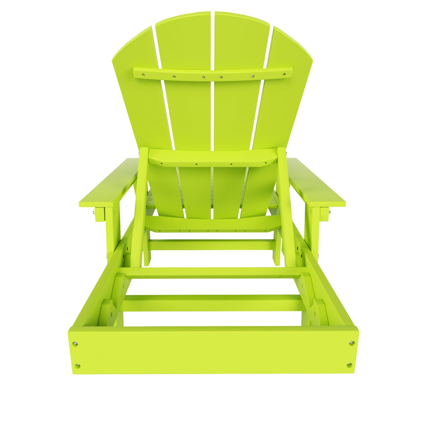 Chatham All-Weather Outdoor Adirondack Reclining Sun Lounger With Arms Rests & Wheels
