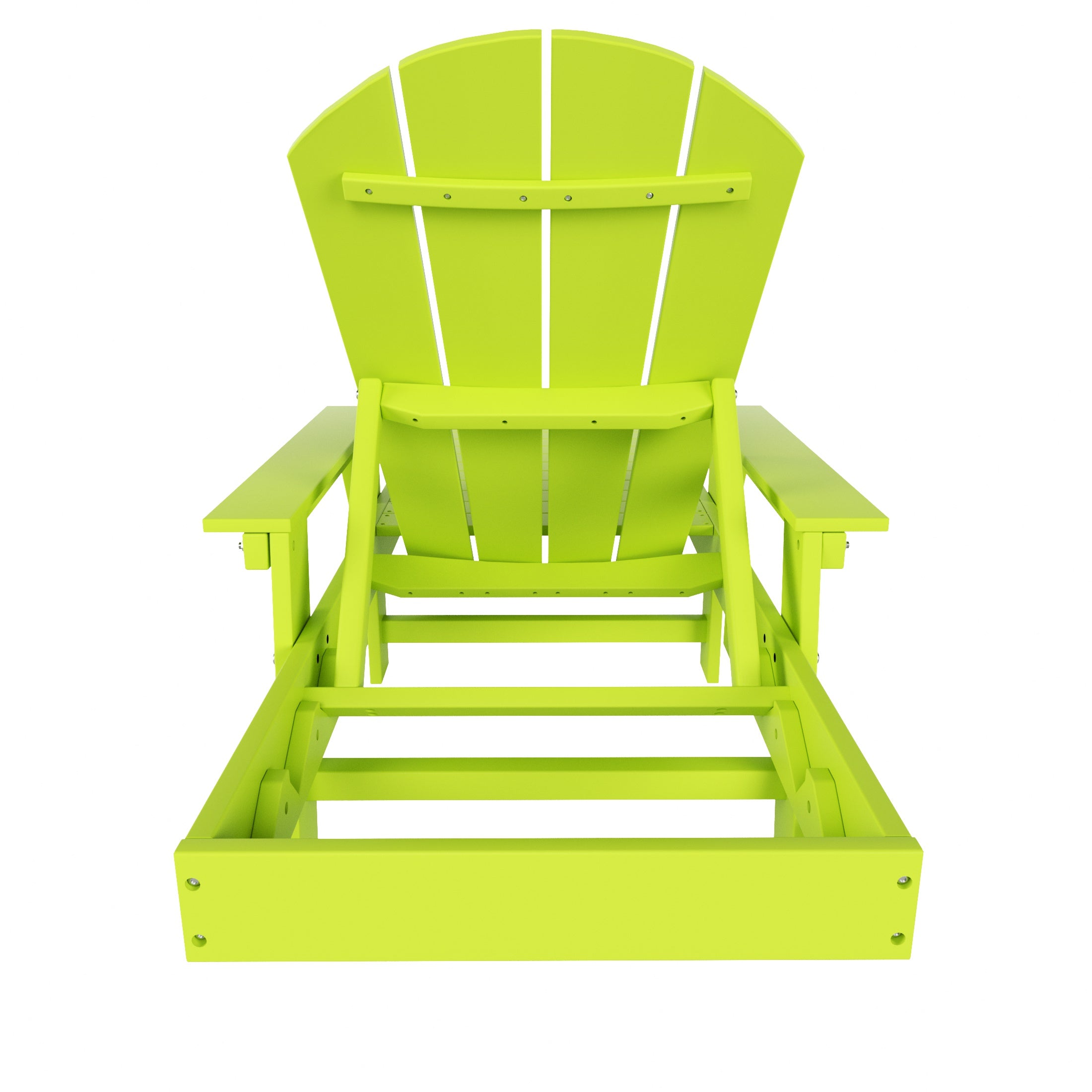 Chatham All-Weather Outdoor Adirondack Reclining Sun Lounger With Arms Rests & Wheels