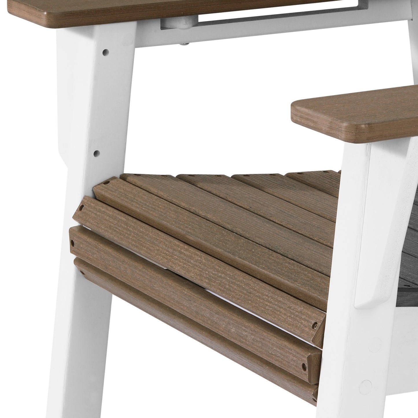 Heritage Ridge Adirondack Counter Height Chair With Cup Holder