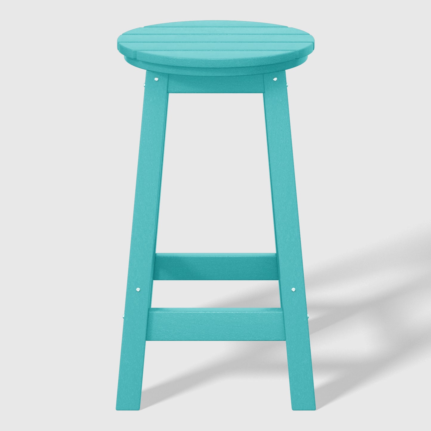 Stockholm All-Weather Outdoor Round Counter Stool (24" Height)