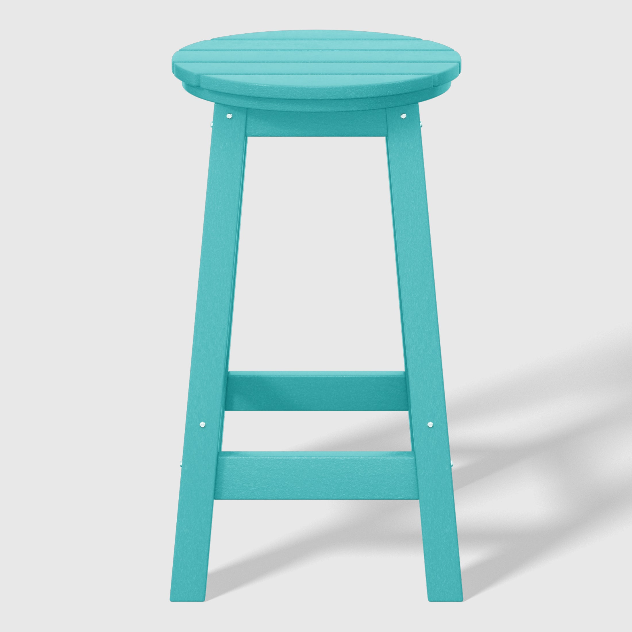Stockholm All-Weather Outdoor Round Counter Stool (24" Height)